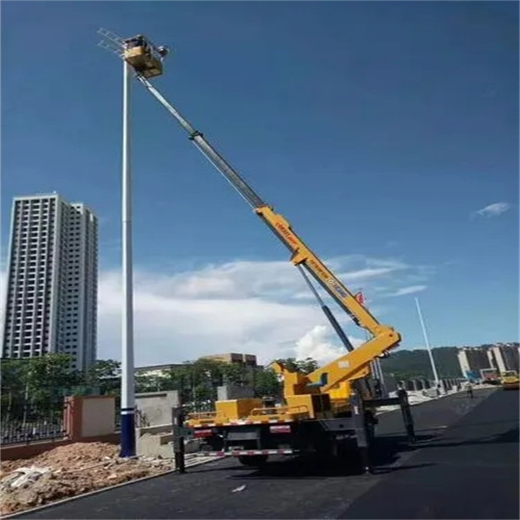 吉水县维修路灯的曲臂升降车出租