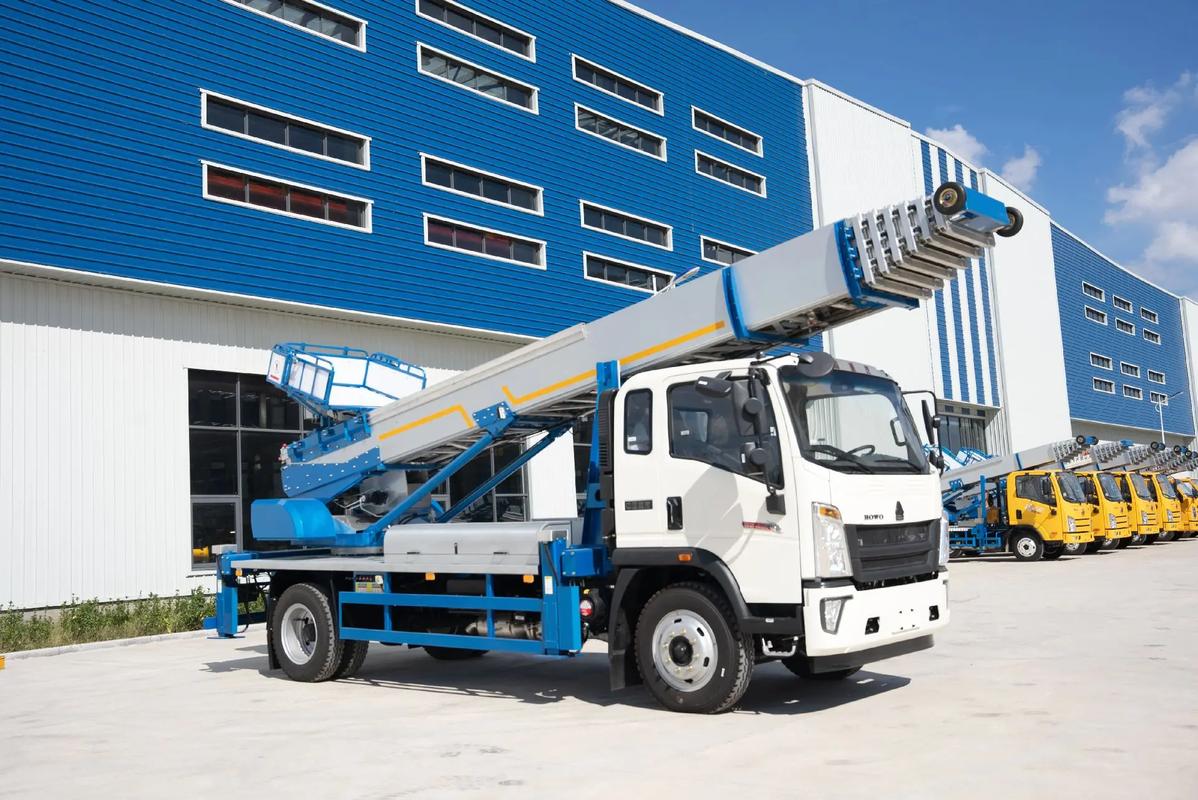 吉水县出租云梯车高空作业车 建筑垃圾搬运